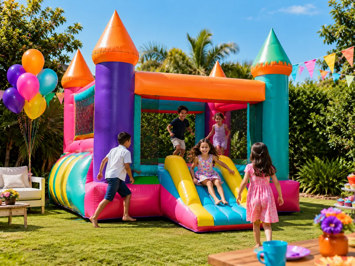 Castelinho Inflável para locação em SP e ABC